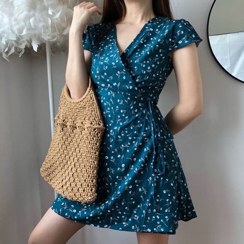 Shopee wrap clearance dress