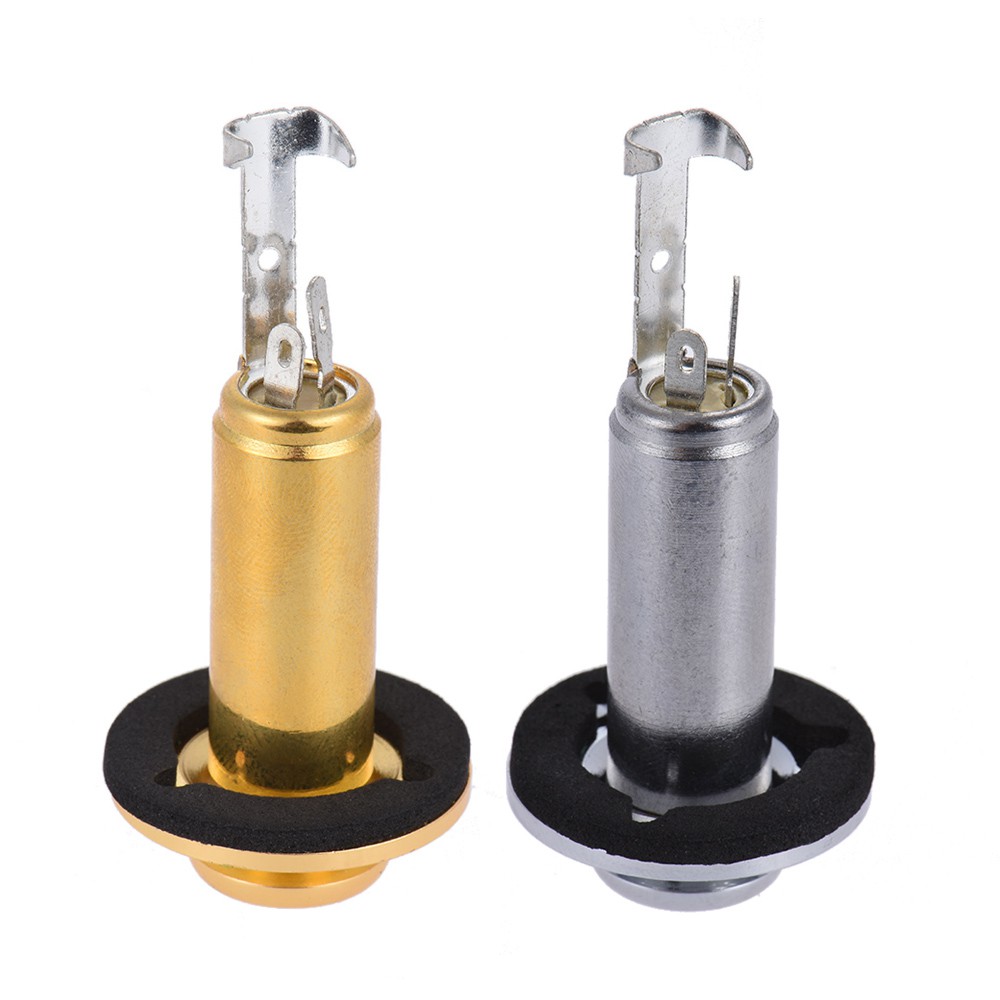Acoustic Electric Guitar Mono End Pin Endpin Jack Socket Plug Copper ...