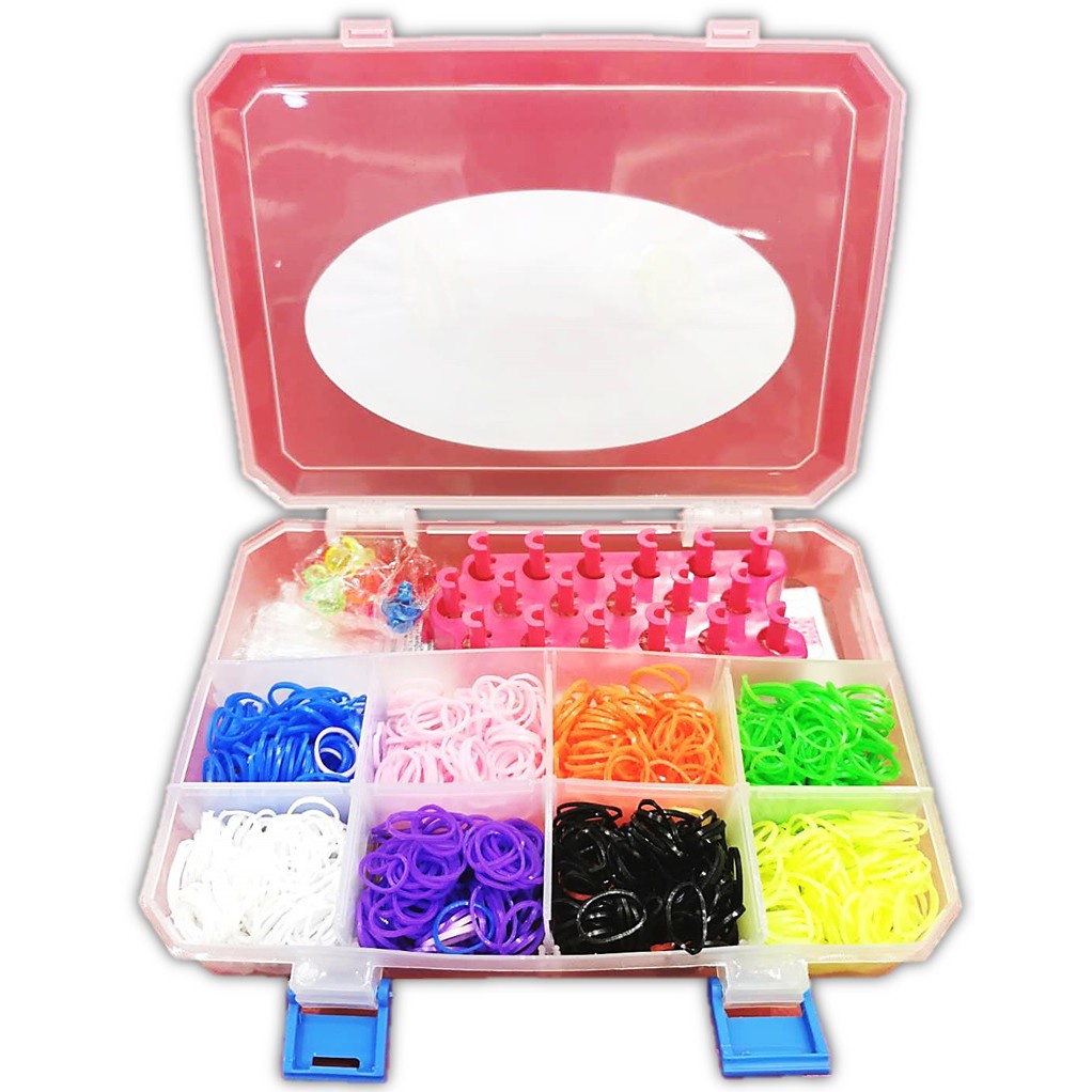 KINGTOYS DIY THE ULTIMATE RUBBER BAND BRACELET MAKER COLORFUL LOOM BAND