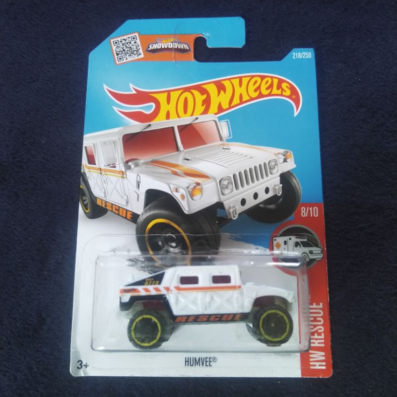 PUTIH Diecast Hot Wheels Hotwheels HW Rescue Humvee White | Shopee ...