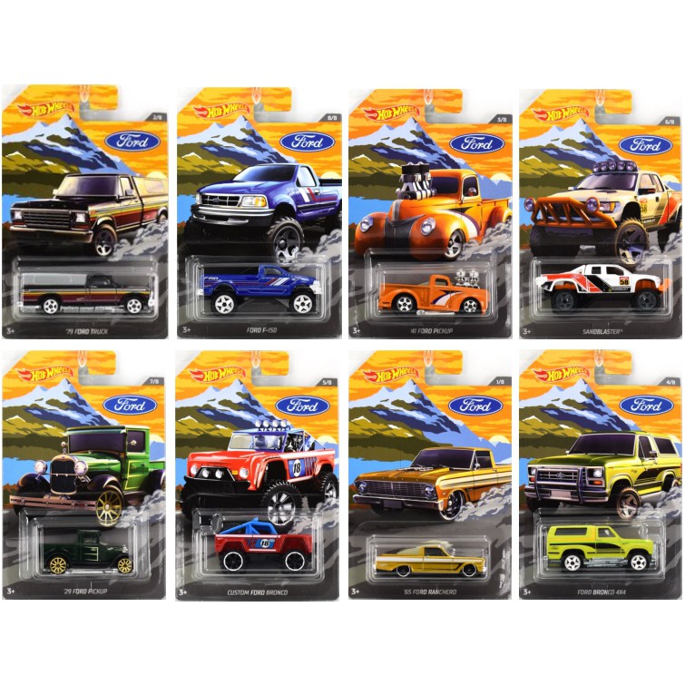 Hot wheels ford hot sale truck set 2018