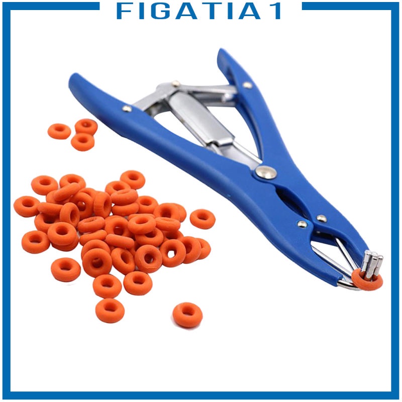 [NANA] Animal Equipment Tool Cattle Sheep Castration Plier + 100Pcs ...