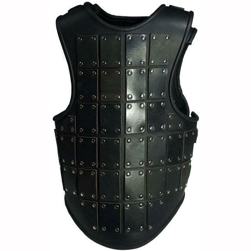 Medieval Viking Pirate Mercenary Leather Chest Body Armor Saxon Knight ...