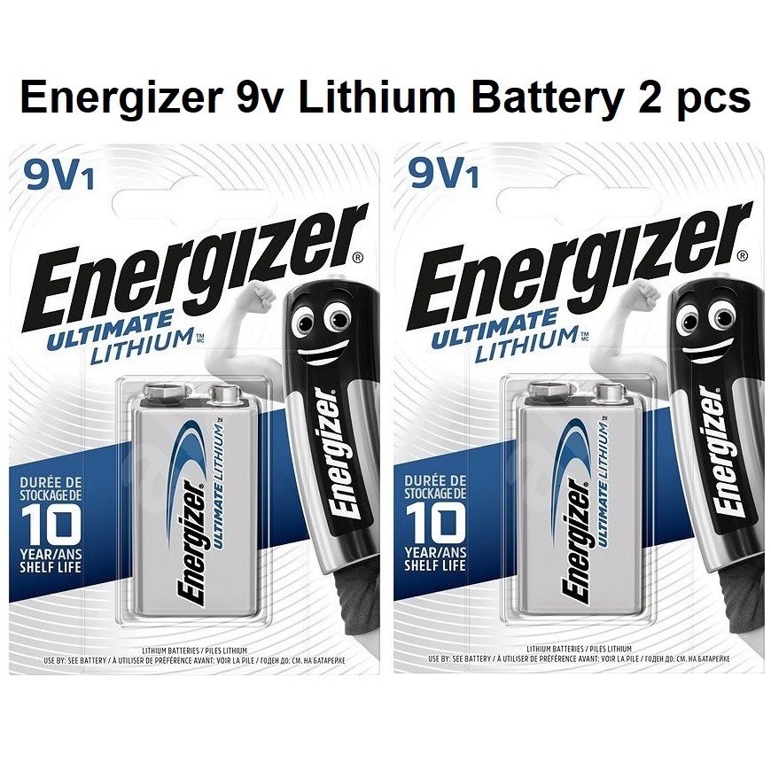 Energizer pile lithium 9V