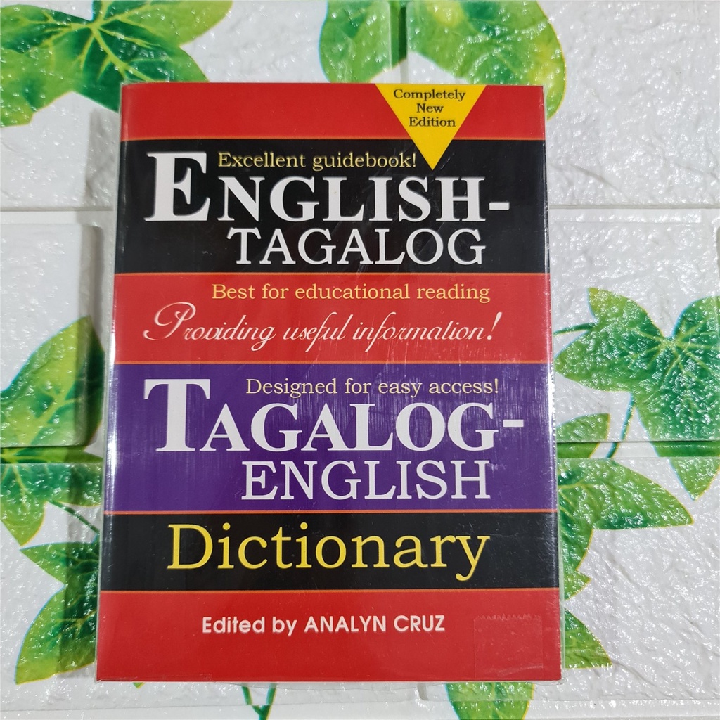 ENGLISH TAGALOG Tagalog English Dictionary ByAnalyn Cruz pay