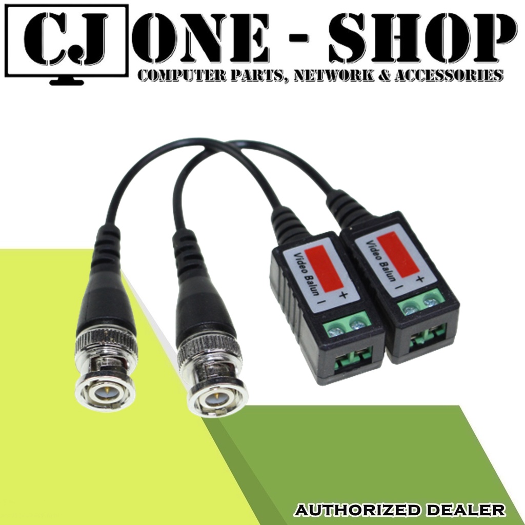 Passive HDCVI / HDTVI / AHD High Definition Transceiver Video Balun