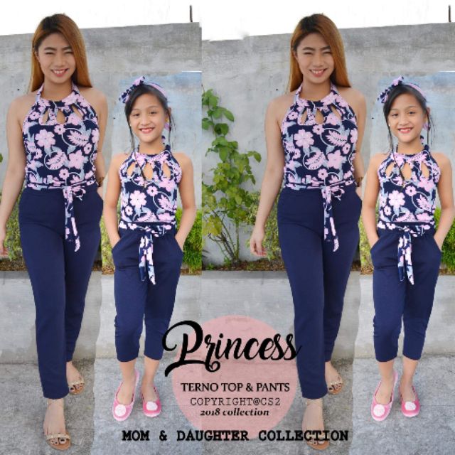 Mother and 2025 daughter terno