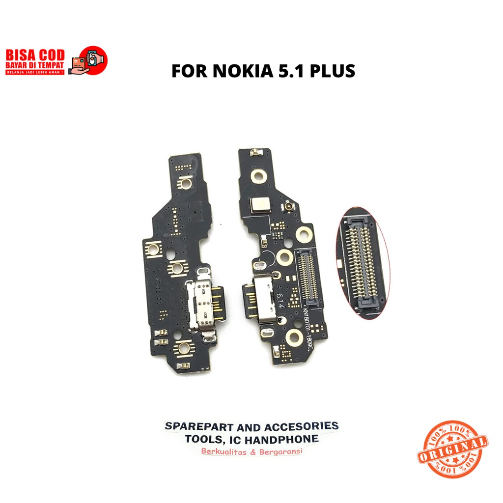 Charger BOARD/UI BOARD NOKIA 5.1 PLUS ORIGINAL Quality | Shopee Philippines