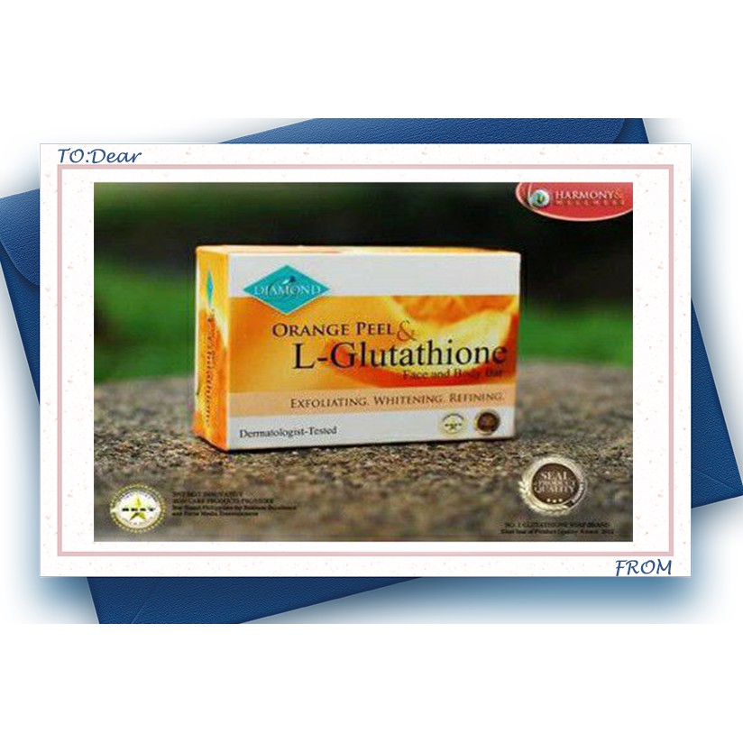 Diamond Orange Peel & L-Glutathione Soap