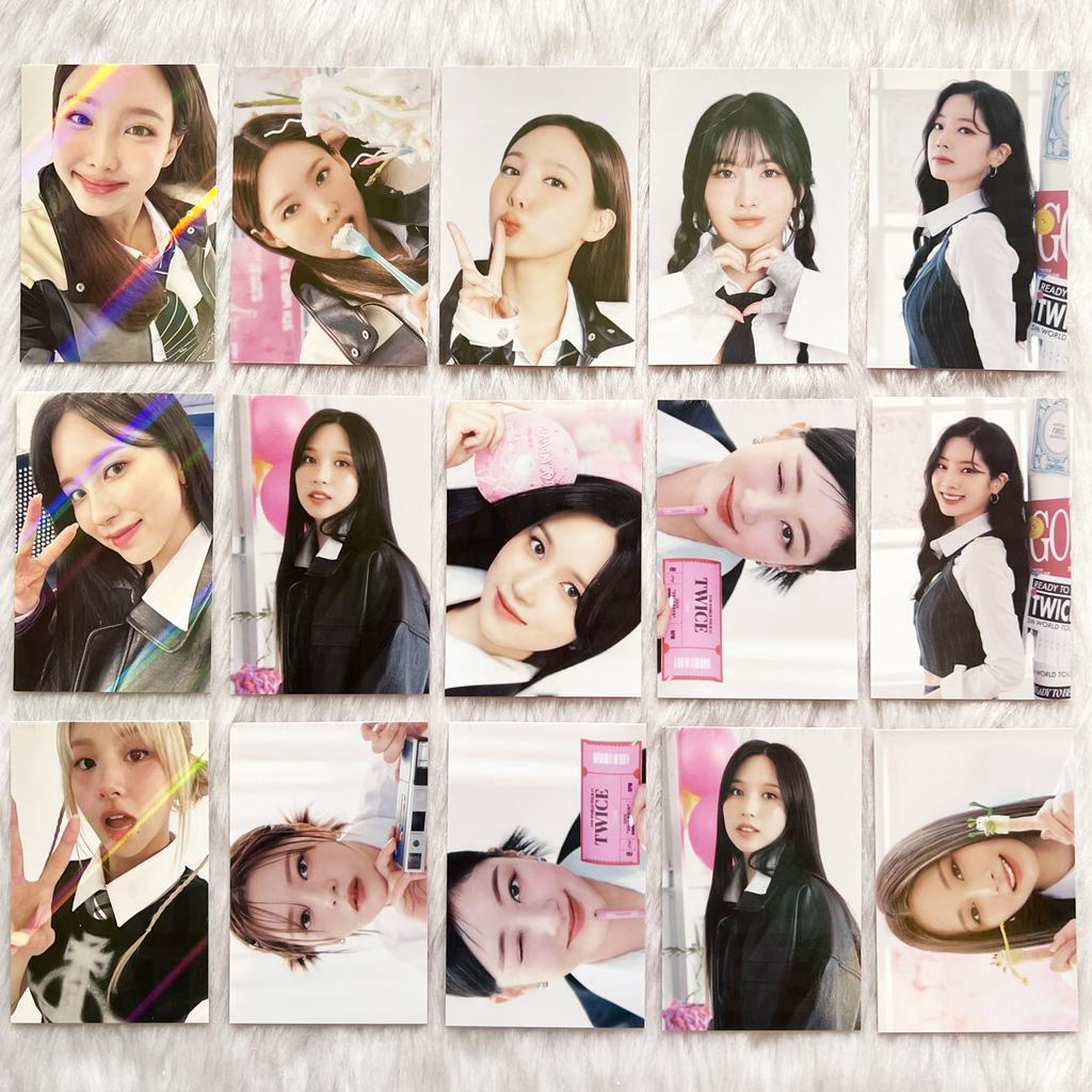 TWICE 5th World Tour Ready to Be Trading Photocards Set FETA [Onhand