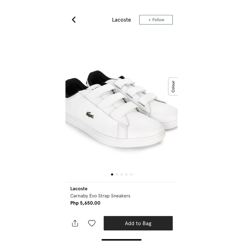 Lacoste carnaby evo hot sale strap womens