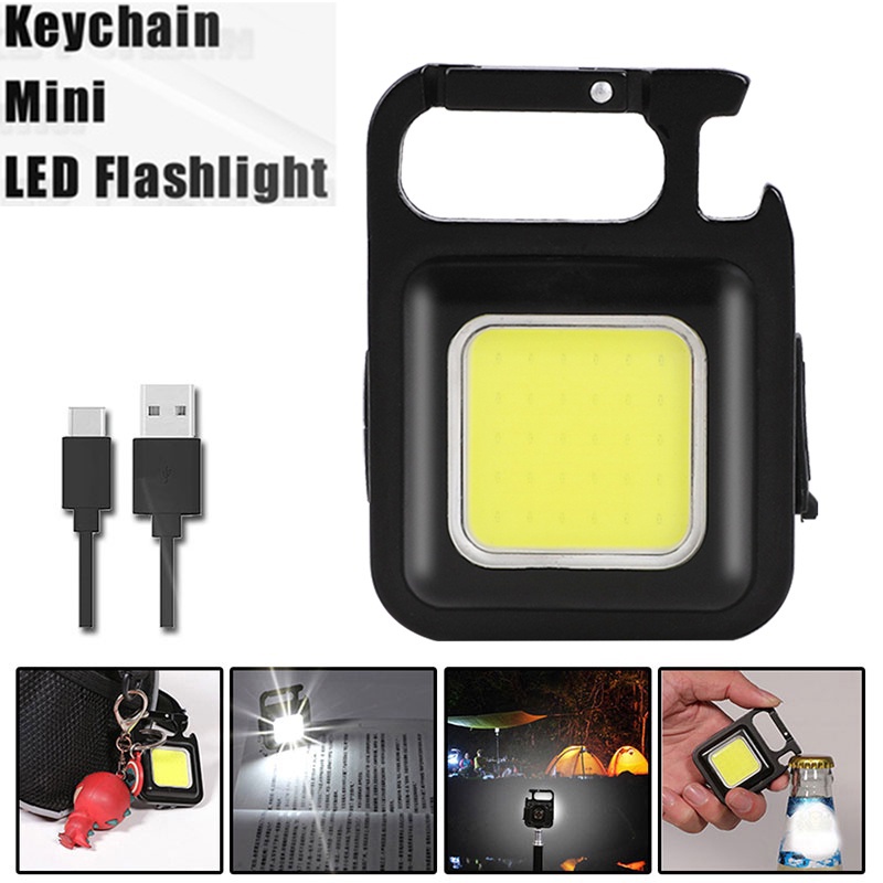 1 Set Multifunctional Mini LED Work Light Portable Pocket Flashlight ...