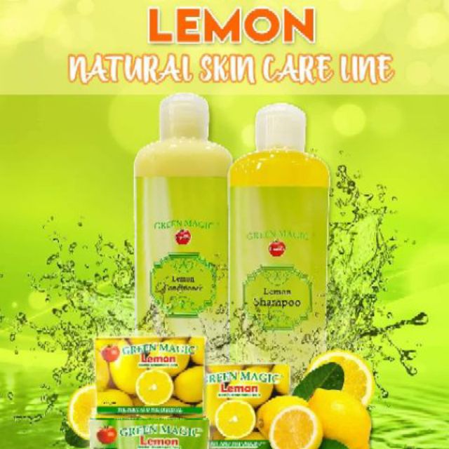 Organic Lemon Shampoo And Conditioner Set 250ml Shopee Philippines 4513