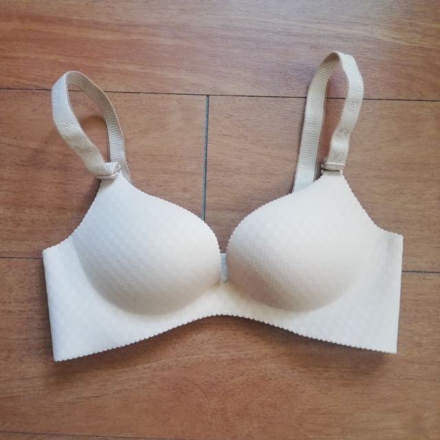 Finetoo Seamless Underwear Girl's Small Chest Super Gathered No Steel Ring Bra  Adjustment Type Sexy Breathable Thin Cup
