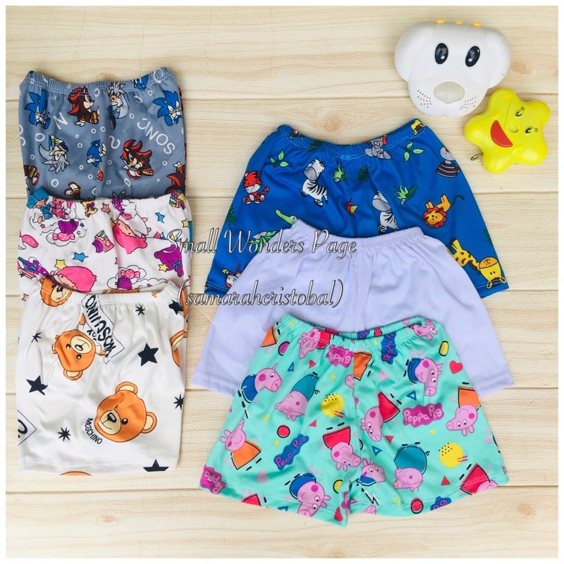 NEW ITEM! CUTE KIDS SHORTS Printed and Plain | Shopee Philippines