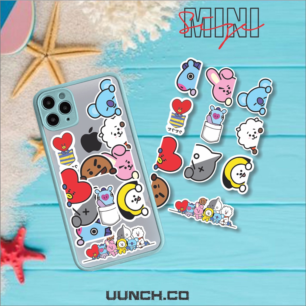 Sticker LAPTOP CASE HP TUMBLR KPOP BTS BT21 H Shopee Philippines
