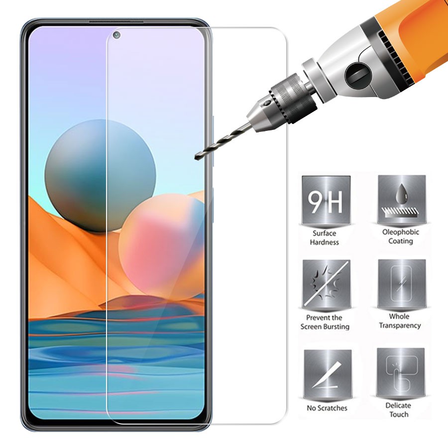 HD Tempered Glass Screen Protector Xiaomi Redmi Note 7 8 9 10 Pro 9s K30 9A  6A Pocophone F1 F2 F3 X3 NFC M3 | Shopee Philippines