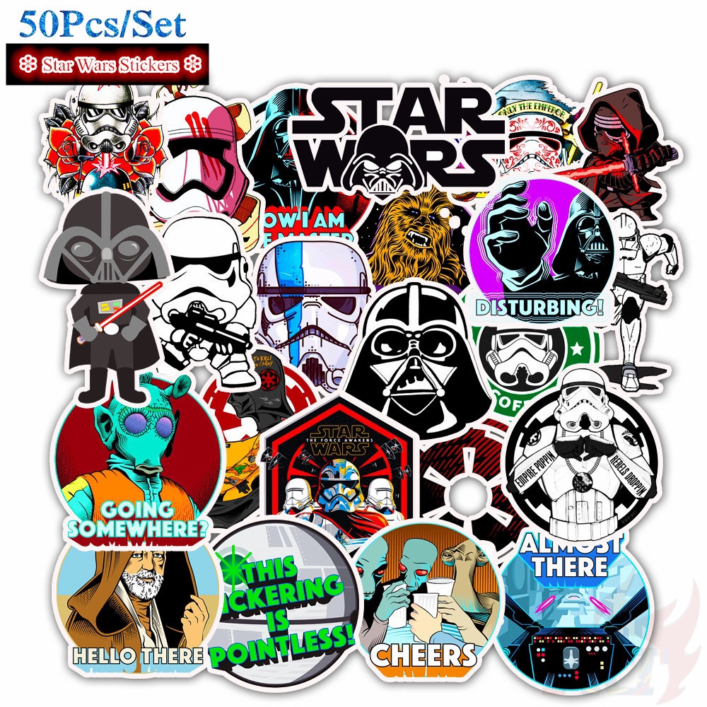 ❉ Star Wars Series 02 Stickers ❉ 50Pcs/Set Movie Cartoon DIY