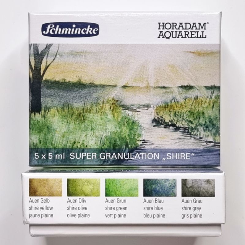 Schmincke Super Granulation 5ml Sets 5 Tubes Per Set Limited Edition Horadam Watercolors