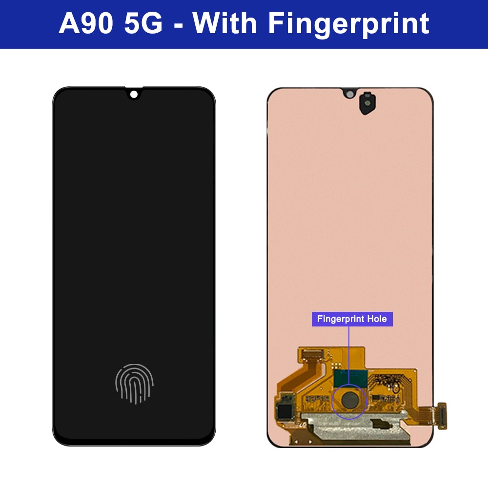6.7'' Super AMOLED Display for Samsung Galaxy A90 5G A908 A908B A9080 ...
