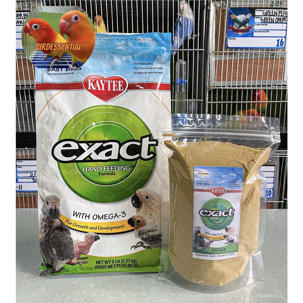 Kaytee Exact Hand Feeding Formula for Baby Birds (500g) Shopee