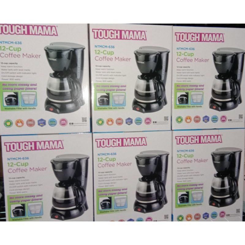 4-6 Cups Coffee Maker - Tough Mama Appliances