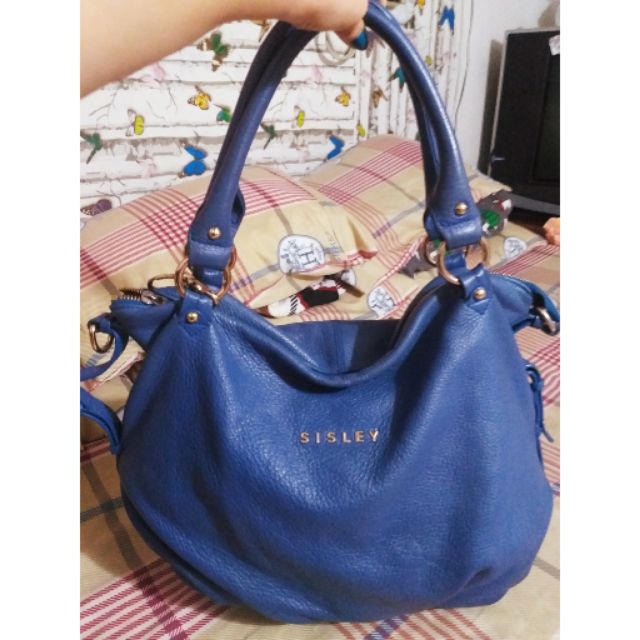 Sisley best sale blue bag