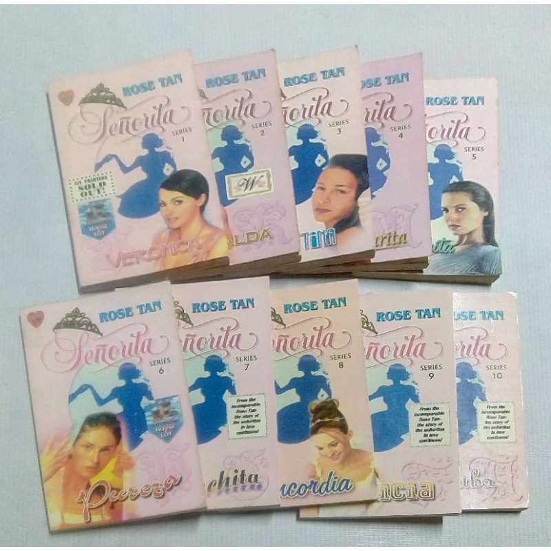 SEÑORITA CLASSIC POCKETBOOK SERIES BY ROSE TAN (Batch 1) Shopee Philippines