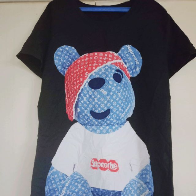 Louis Vuitton Supreme Teddy Bear T Shirt