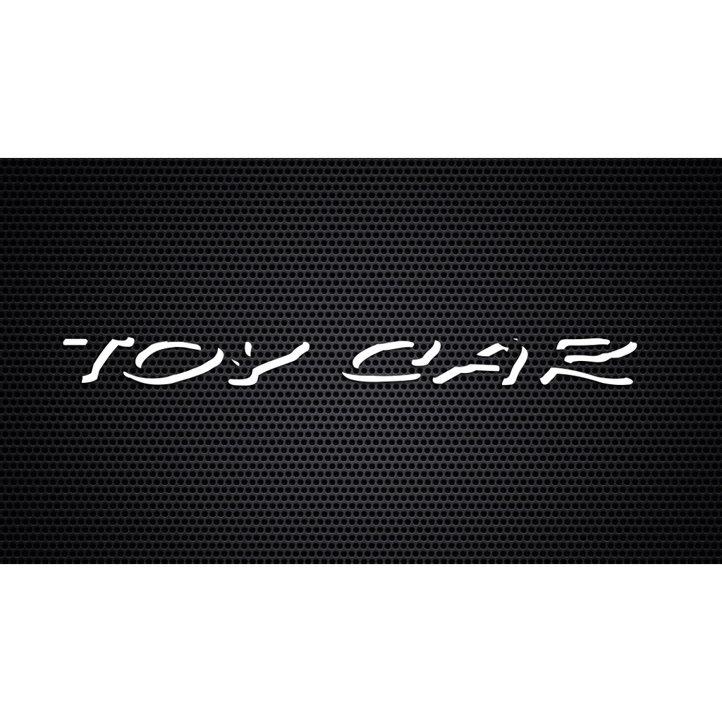 Toy Car logo cutout vinyl sticker Shopee Philippines