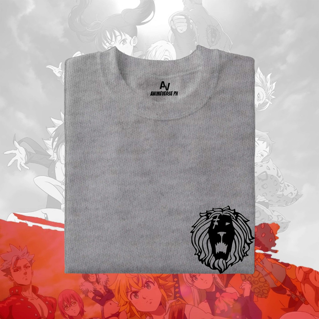 Seven Deadly Sins - Sin of Pride Logo Shirt | Shopee Philippines