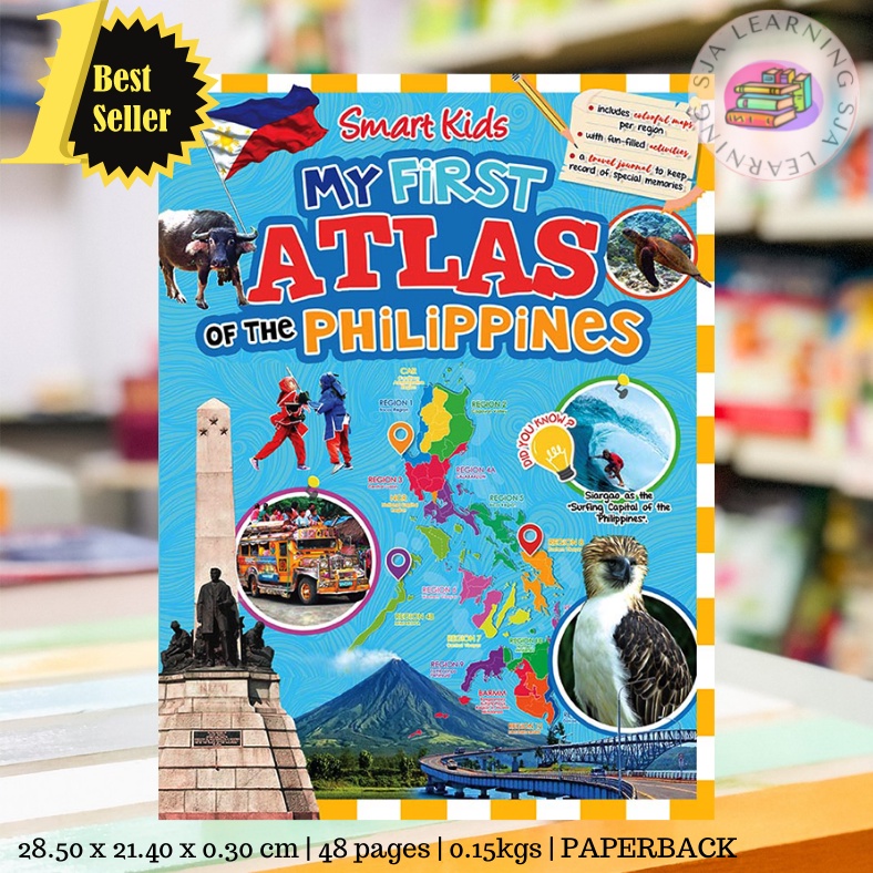 SMART KIDS MY FIRST ATLAS OF THE PHILIPPINES | Shopee Philippines