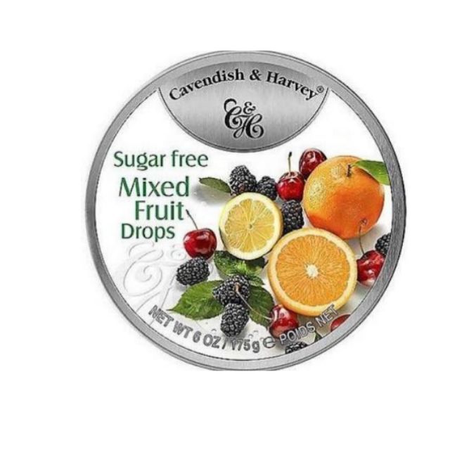 Cavendish and Harvey, Sugar Free Mixed Fruit Drops 175g Shopee