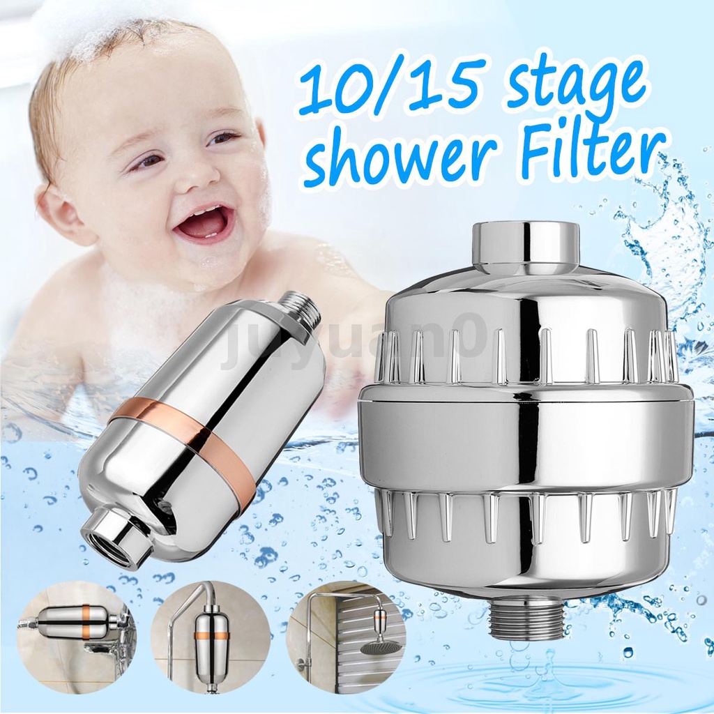JUYUAN Home Shower Head Filter Water Filter Softener for Hard Water