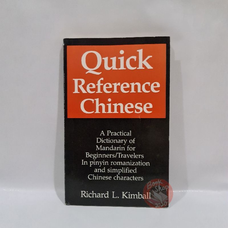 QUICK Reference Chinese | Shopee Philippines
