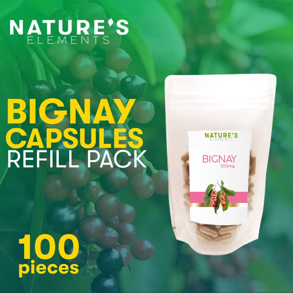 Organic Bignay Capsules Refill Pack (100 Capsules) Weight Loss, Liver ...