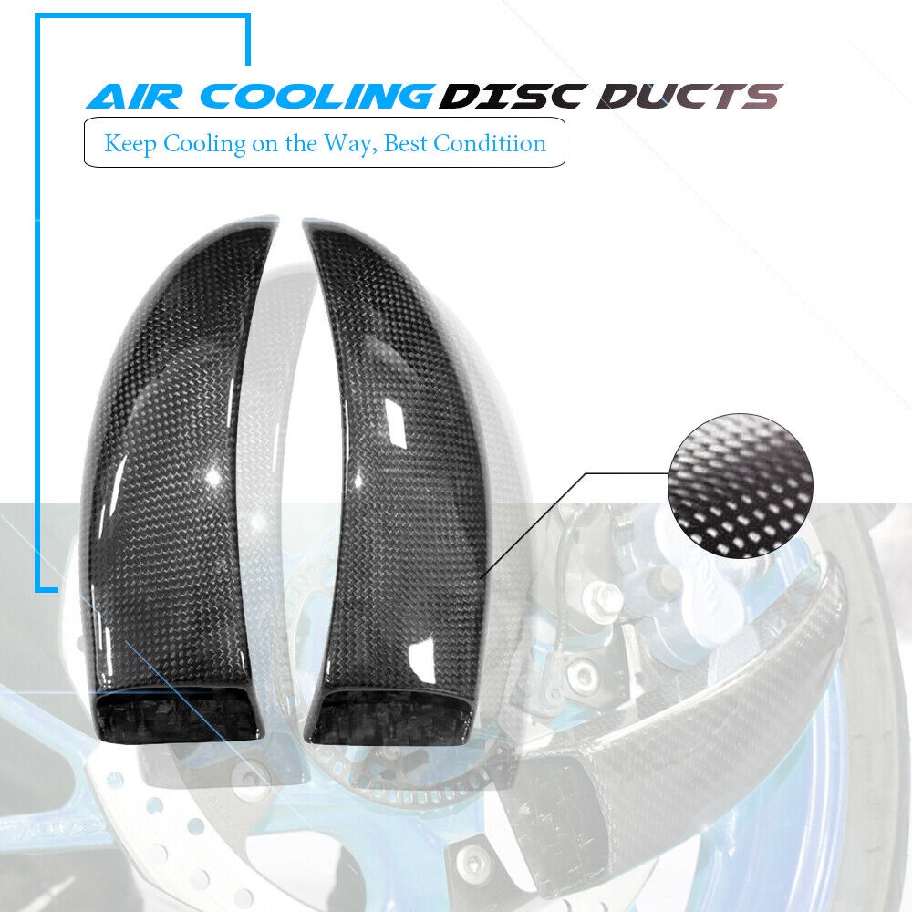 X A Carbon Fiber Air Ducts Brake Cooling Mounting Kit Air Cooling Ducts System For For Honda