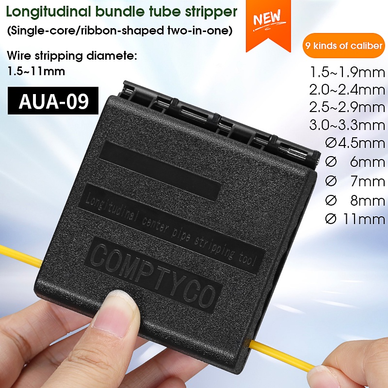 AUA-09 optical fiber loose tube cable sheath splitter longitudinal ...