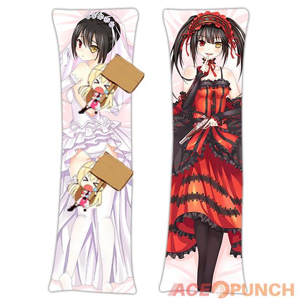 Acepunch Anime Dakimakura Pillow Cover Bedroom Bedding Pillow Case Soft  Fabric Kurumi Date a Live YCDS377