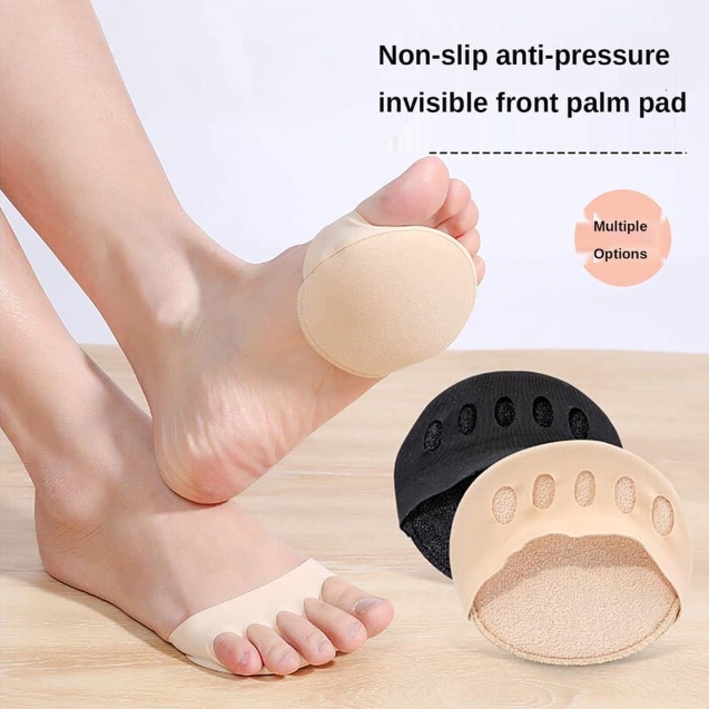 Five Finger Forefoot Pads for Women High Heels Half Insoles Calluses