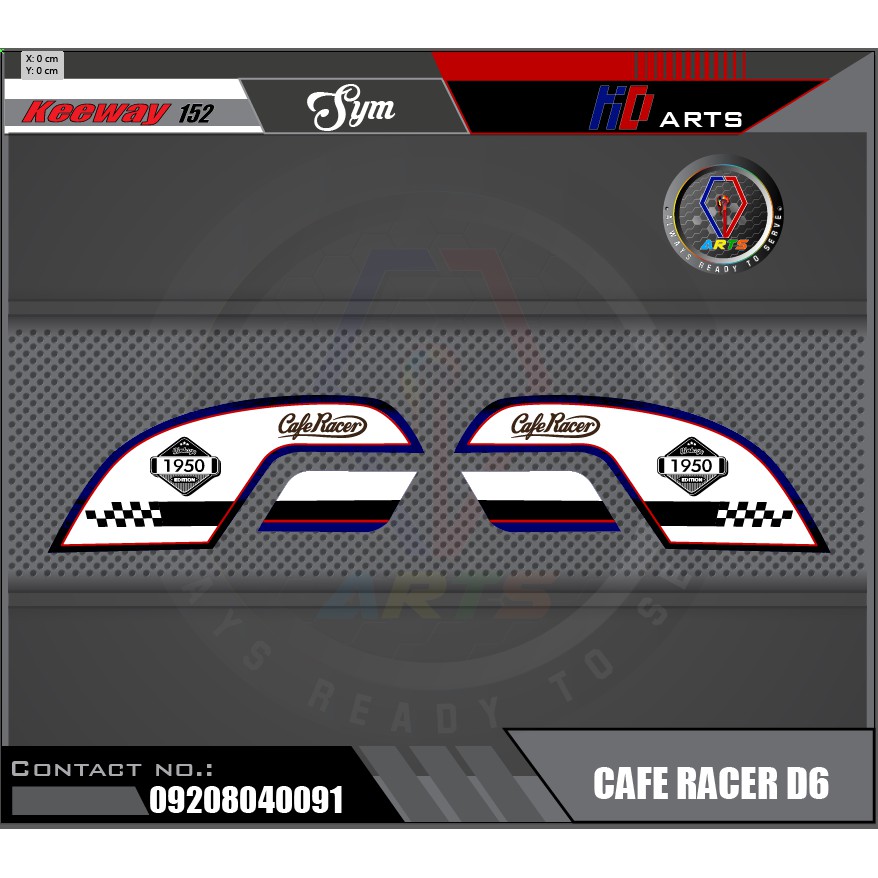 Keeway 152 Decals 