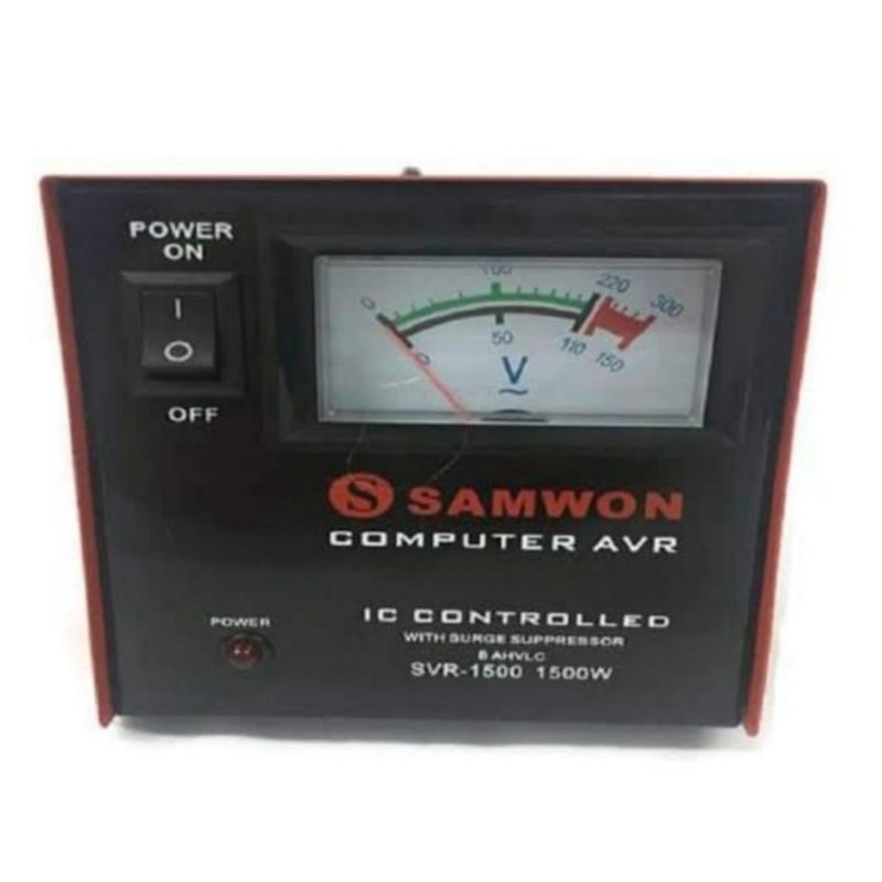 SAMWON COMPUTER VOLTAGE REGULATOR SVR-1500 / SVR-2000 | Shopee Philippines