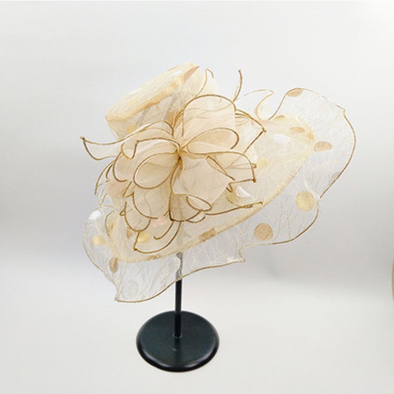 Organza on sale wedding hats