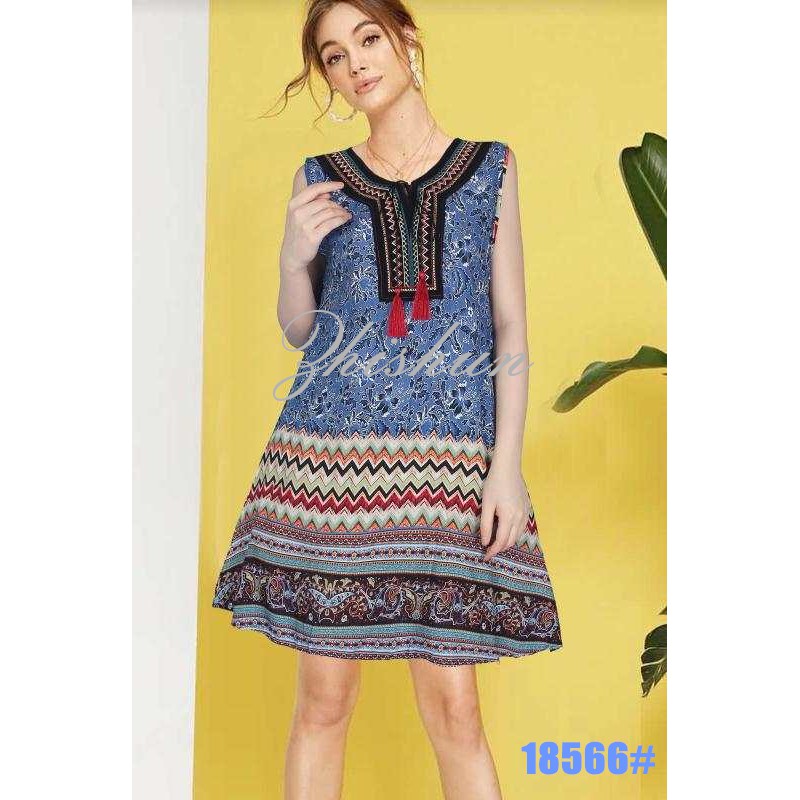 Bohemian best sale dress shopee