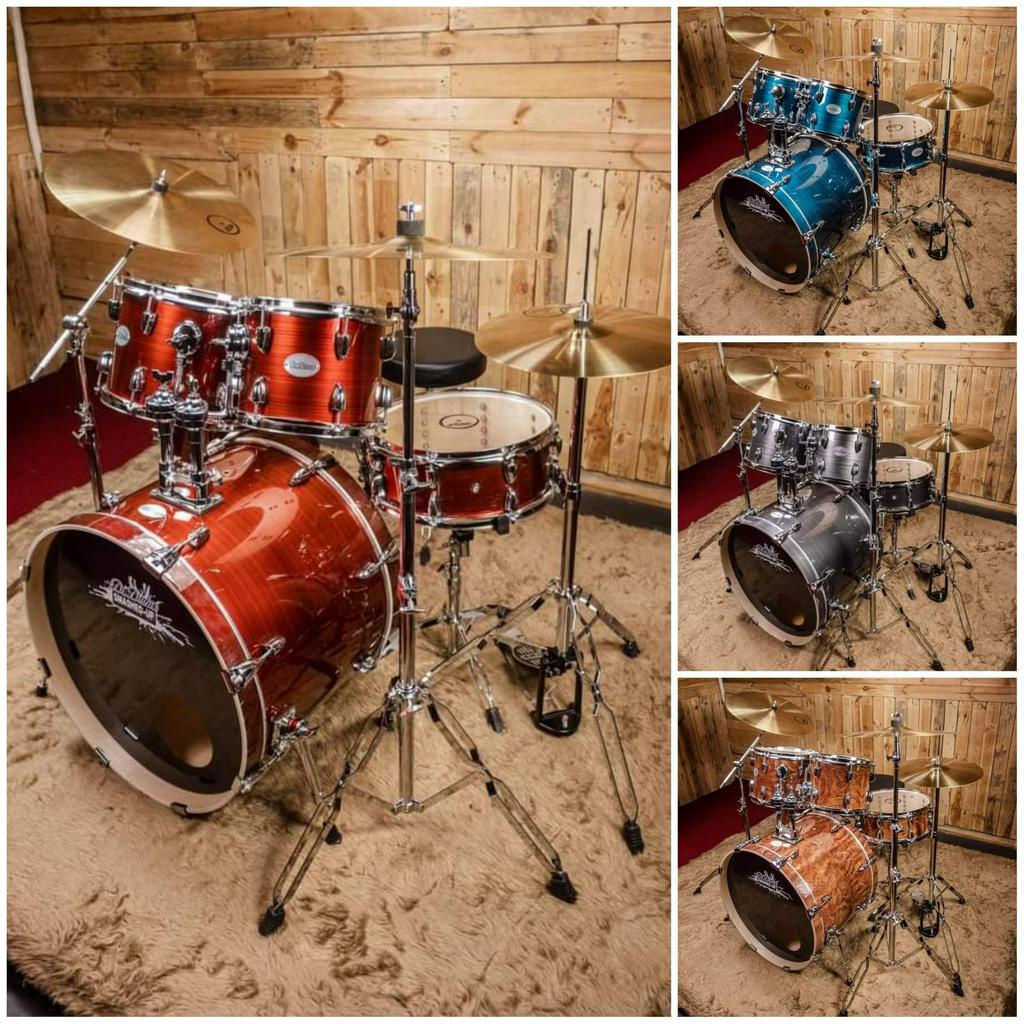 Dr. Drums Smashed up! Percussion Instrument Drum Complete Set! Shopee
