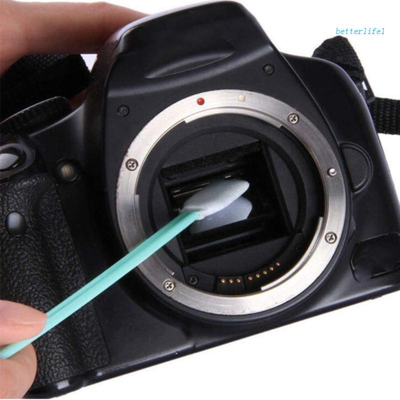 BTM 6pcs Full Frame Sensor Cleaning Swabs CCD CMOS Clean Swab for DSLR