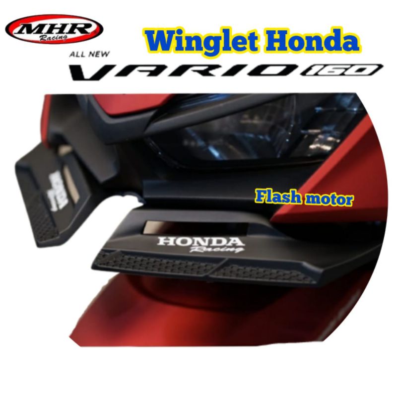 Winglet Winglet Wingled Honda Vario 160 Model Moto GP Abs Plastic MHR Shopee Philippines