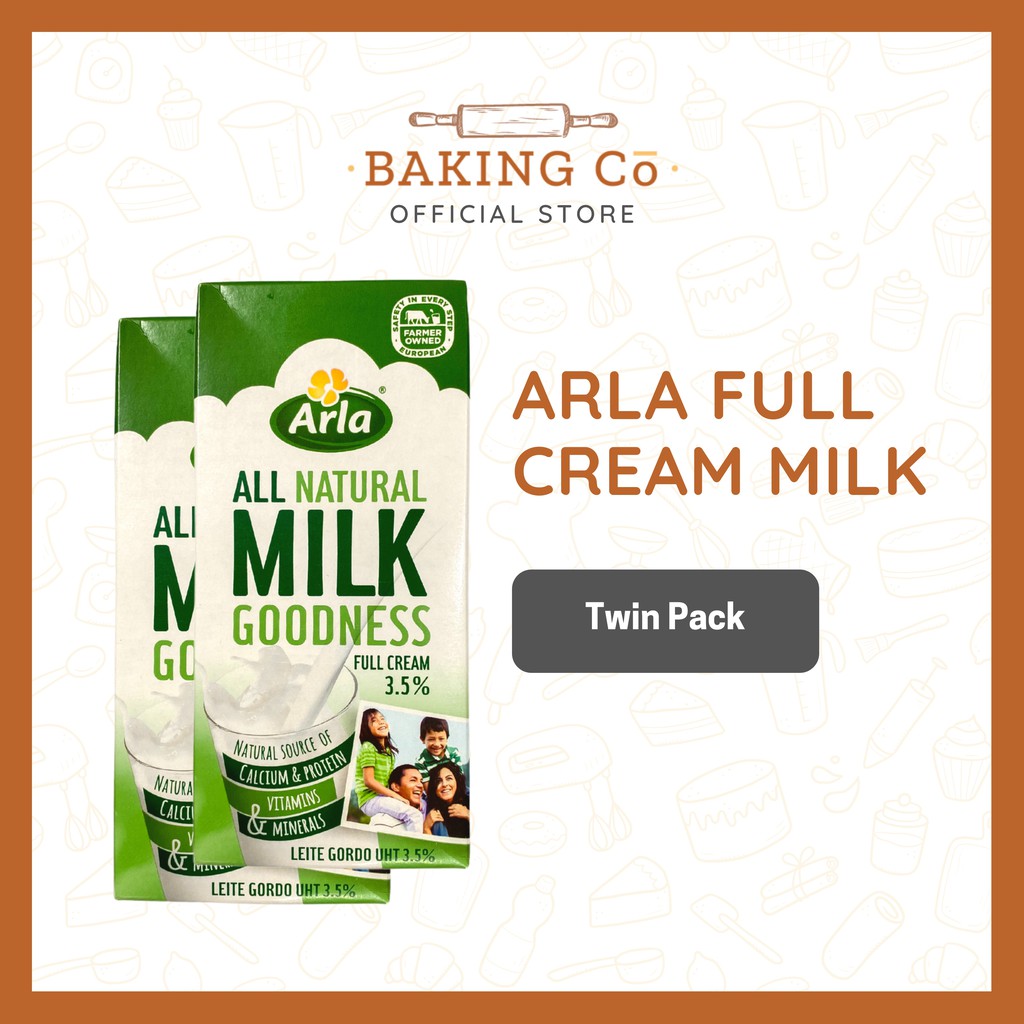 Arla Full Cream Milk 1L/Twin pack/Bundle (set of 3) Shopee Philippines