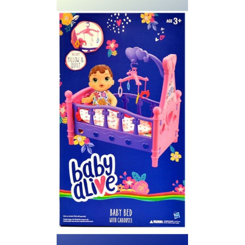 Baby Alive Baby Bed with Carousel Shopee Philippines