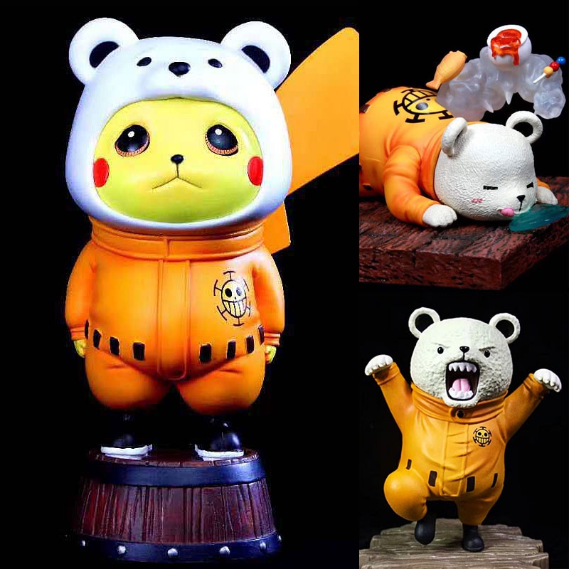 One Piece Beibo Bear Pikachu Blind Box Peripheral Oversized Birthday ...